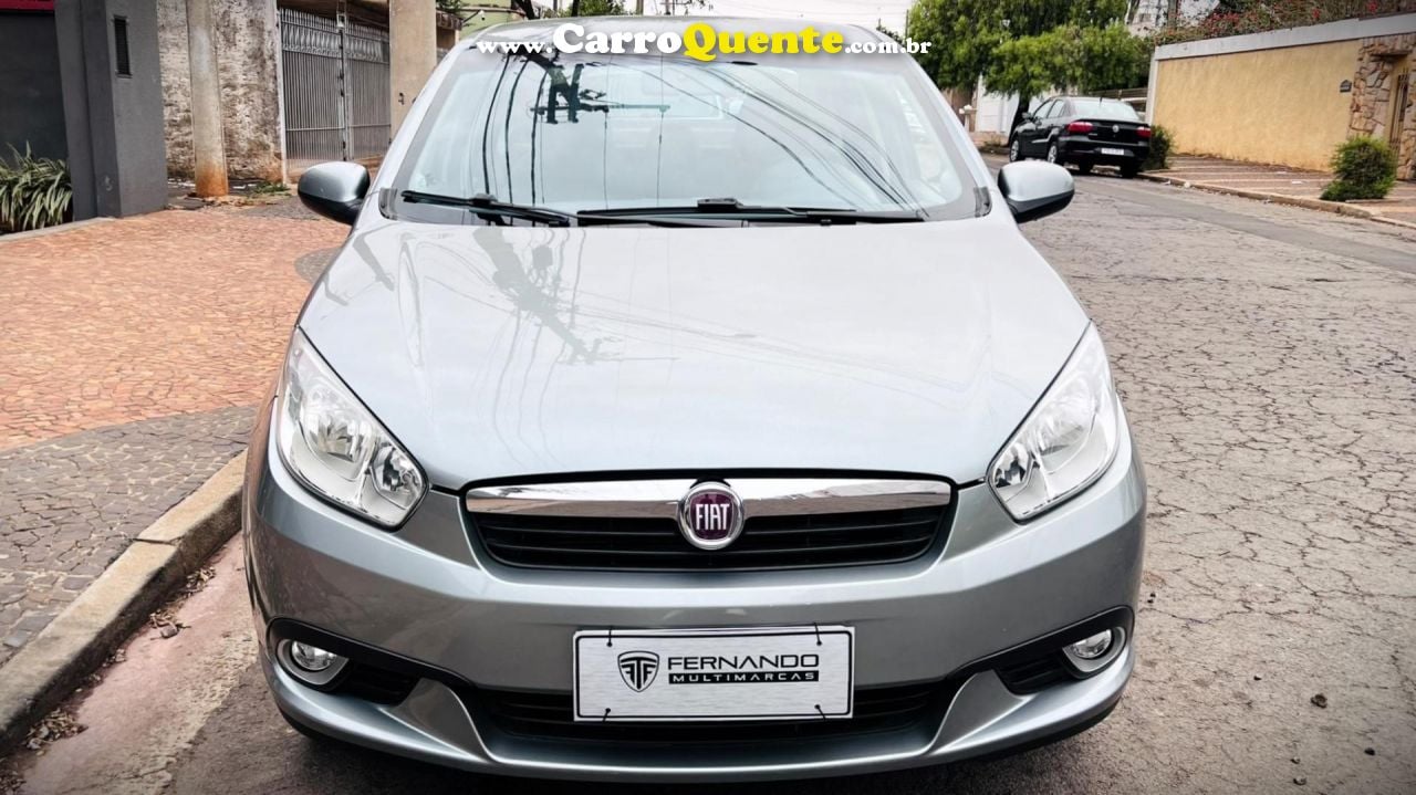 FIAT   GRAND SIENA ESSENCE 1.6 FLEX 16V   CINZA 2013 1.6 FLEX - Loja