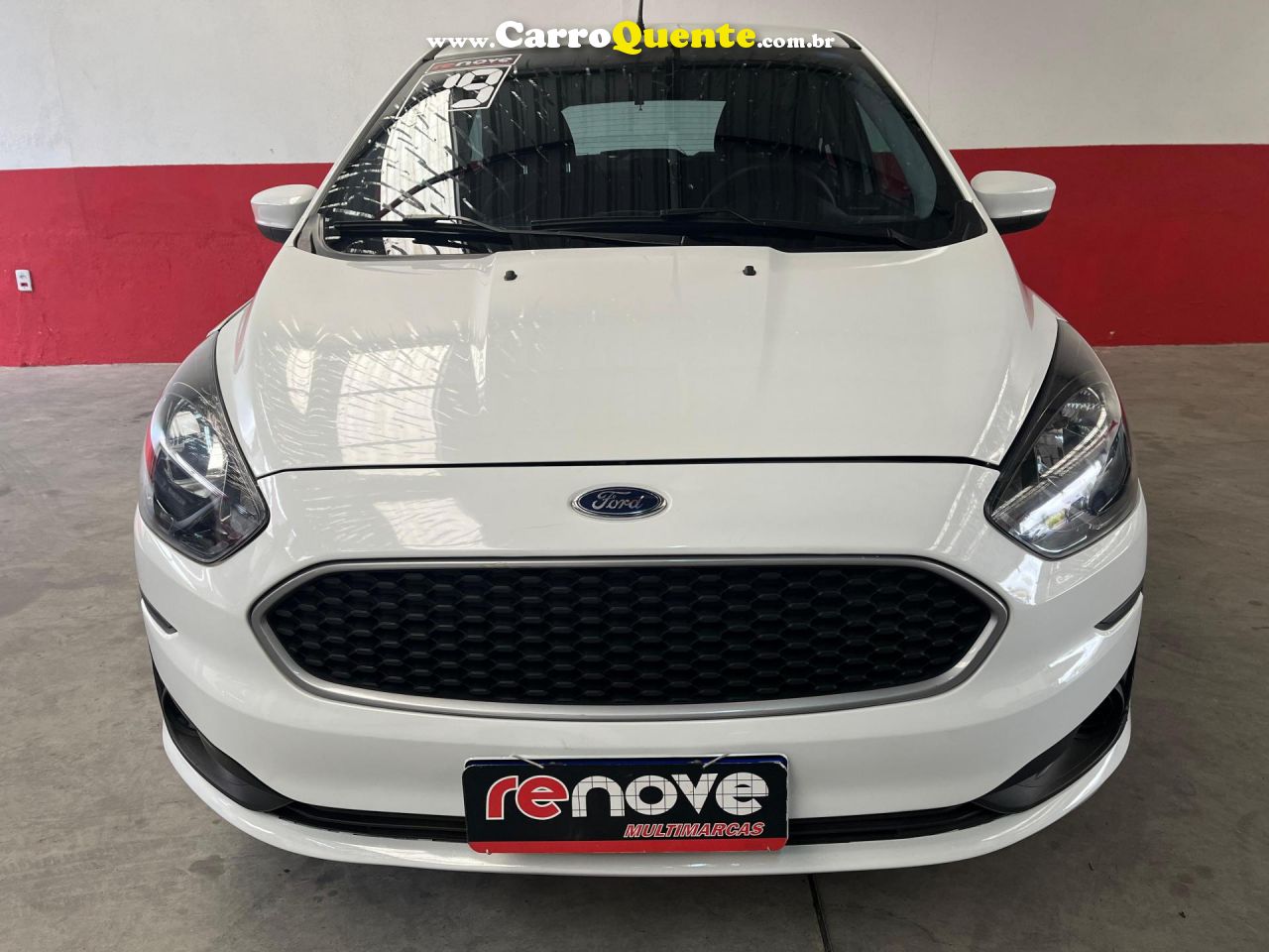 FORD   KA 1.0 SESE PLUS TIVCT FLEX 5P   BRANCO 2019 1.0 FLEX - Loja