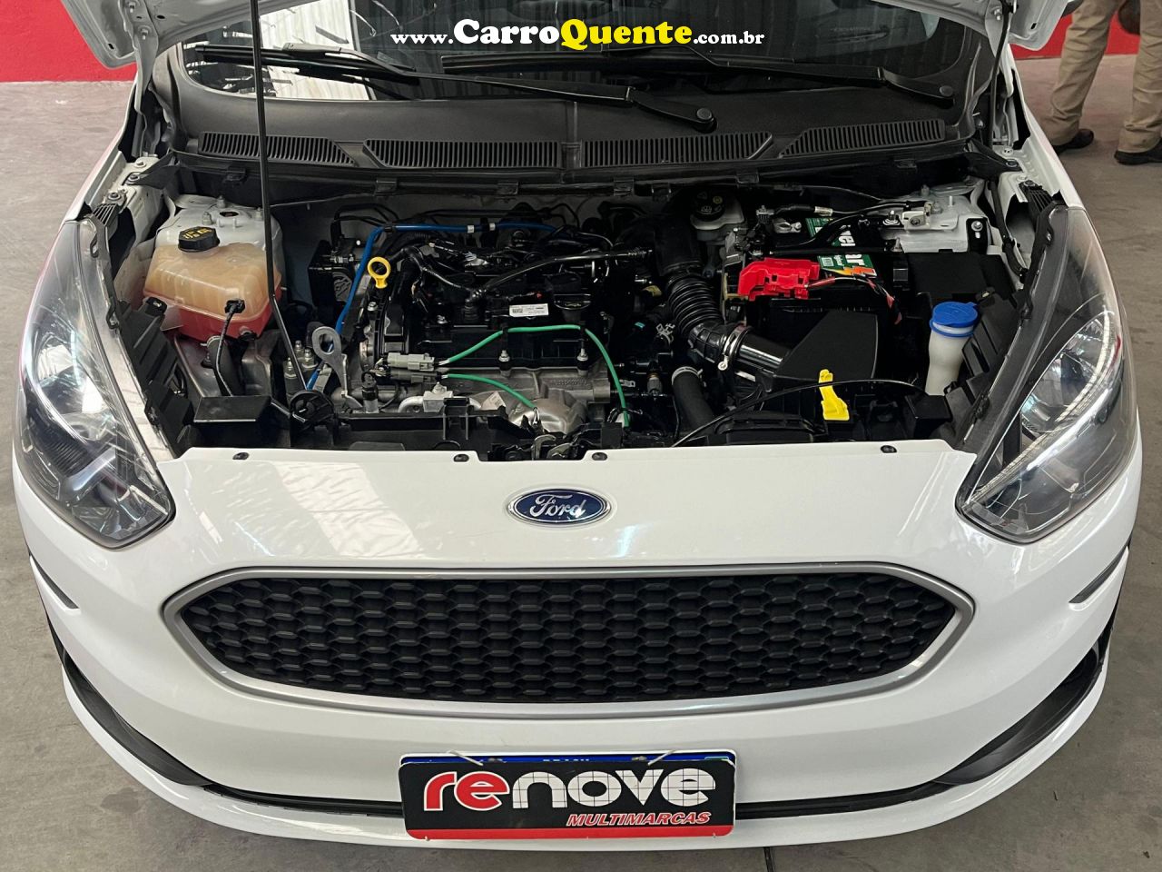 FORD   KA 1.0 SESE PLUS TIVCT FLEX 5P   BRANCO 2019 1.0 FLEX - Loja