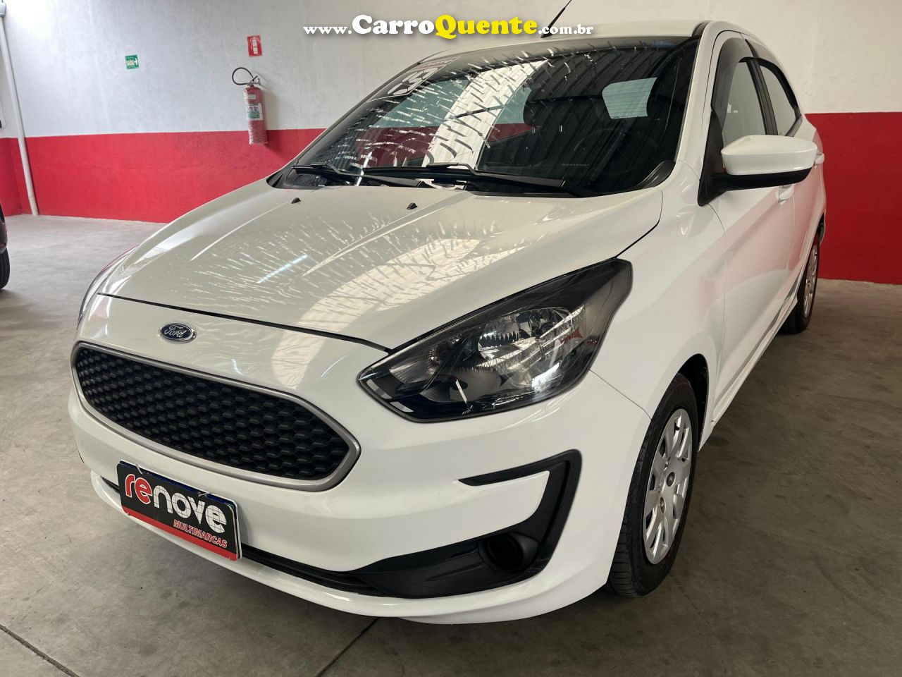 FORD   KA 1.0 SESE PLUS TIVCT FLEX 5P   BRANCO 2019 1.0 FLEX - Loja