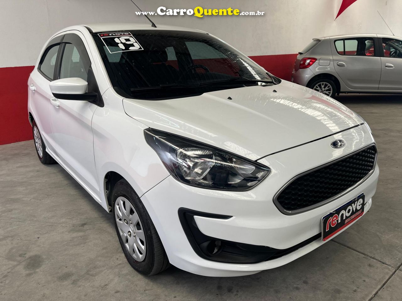 FORD   KA 1.0 SESE PLUS TIVCT FLEX 5P   BRANCO 2019 1.0 FLEX - Loja