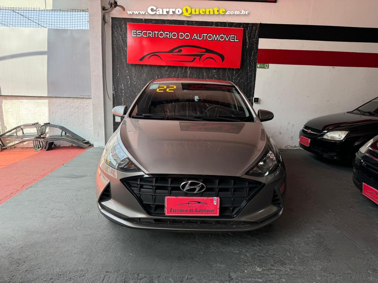 HYUNDAI   HB20 SENSE 1.0 FLEX 12V MEC.   PRATA 2022 1.0 FLEX - Loja