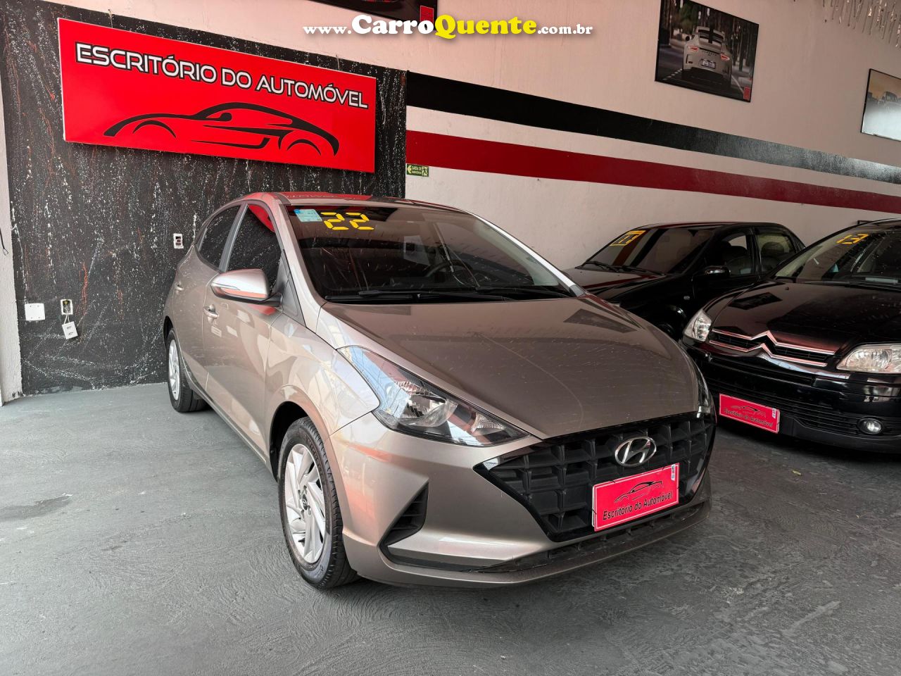 HYUNDAI   HB20 SENSE 1.0 FLEX 12V MEC.   PRATA 2022 1.0 FLEX - Loja