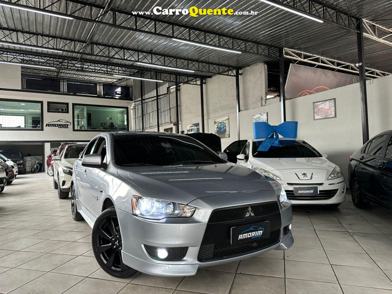 MITSUBISHI   LANCER 2.0 16V 160CV AUT.   PRATA 2012 2.0 GASOLINA - Loja