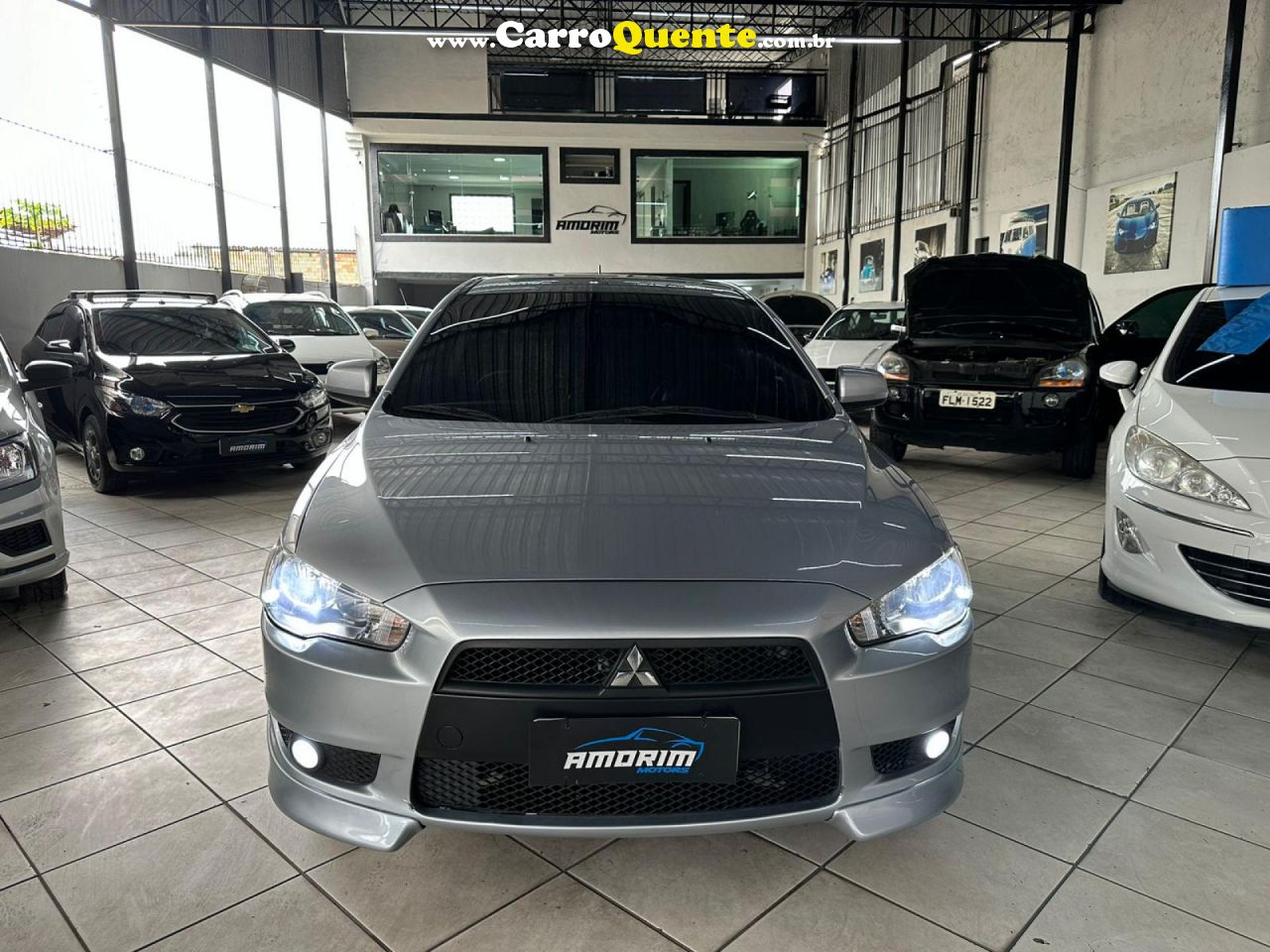 MITSUBISHI   LANCER 2.0 16V 160CV AUT.   PRATA 2012 2.0 GASOLINA - Loja