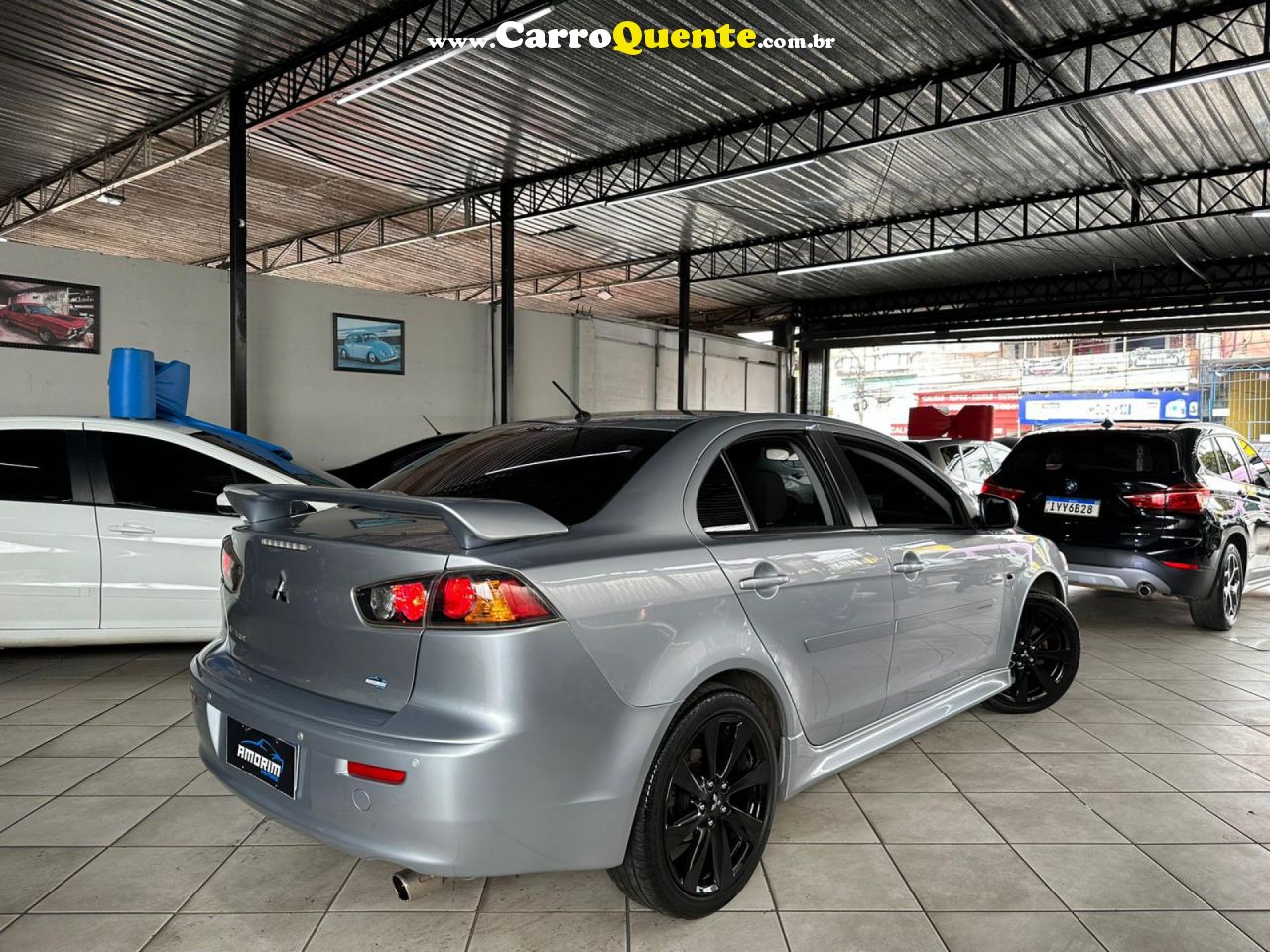 MITSUBISHI   LANCER 2.0 16V 160CV AUT.   PRATA 2012 2.0 GASOLINA - Loja