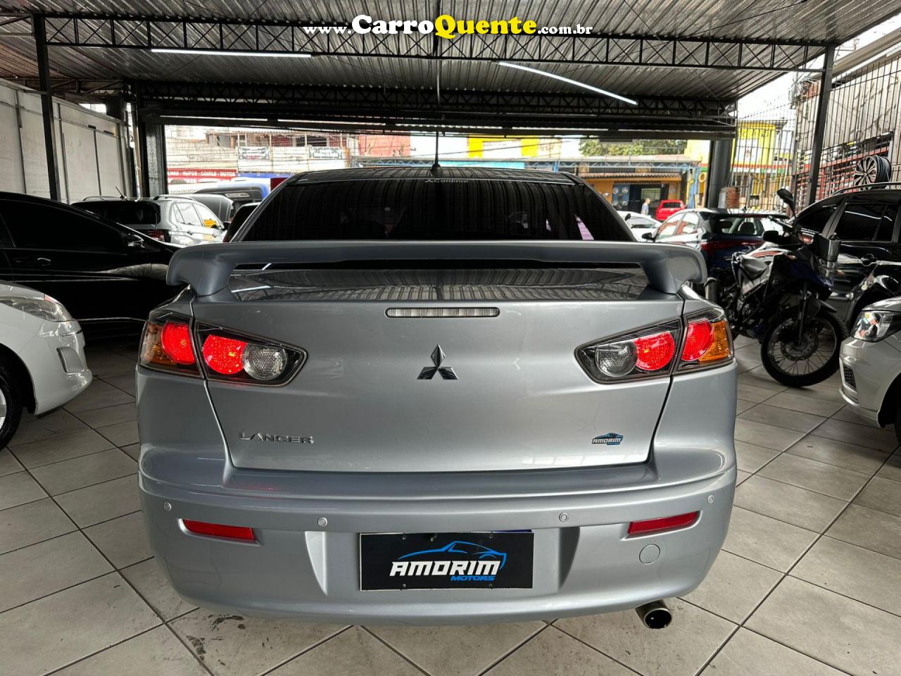 MITSUBISHI   LANCER 2.0 16V 160CV AUT.   PRATA 2012 2.0 GASOLINA - Loja