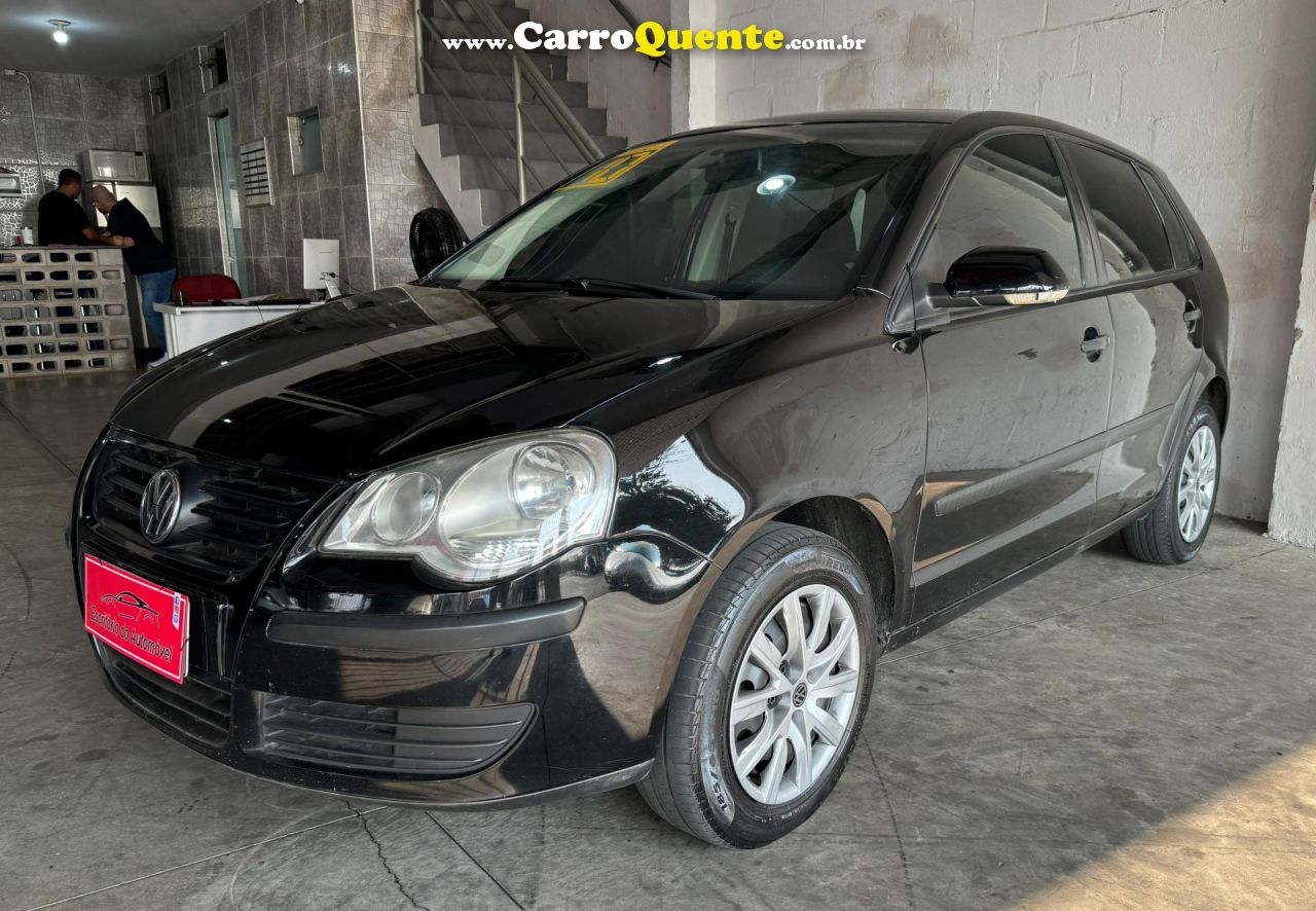 VOLKSWAGEN   POLO 1.6 MIS.OURO 1.6 MI TOT.FLEX 8V 5P   PRETO 2010 1.6 GASOLINA - Loja