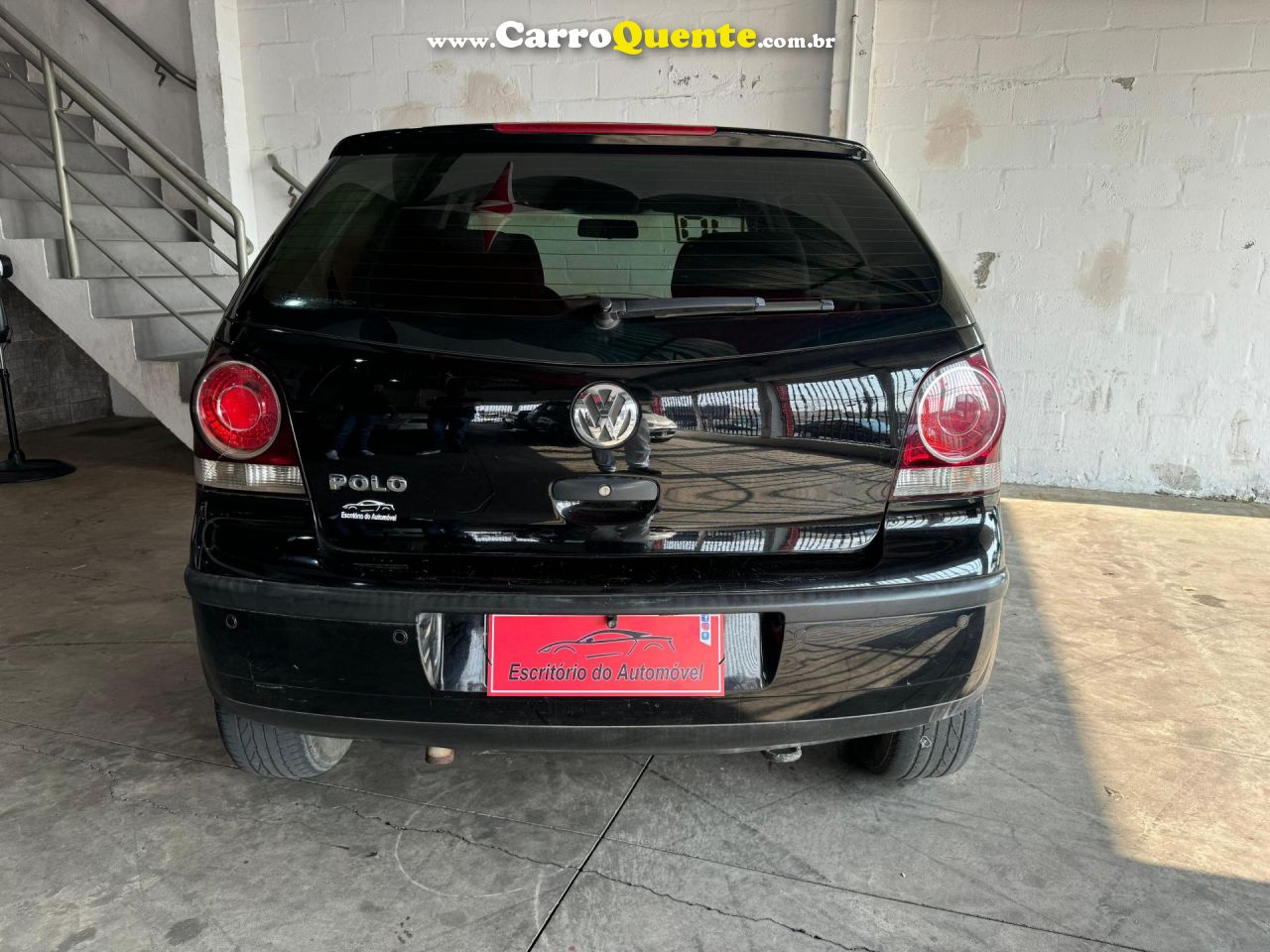 VOLKSWAGEN   POLO 1.6 MIS.OURO 1.6 MI TOT.FLEX 8V 5P   PRETO 2010 1.6 GASOLINA - Loja