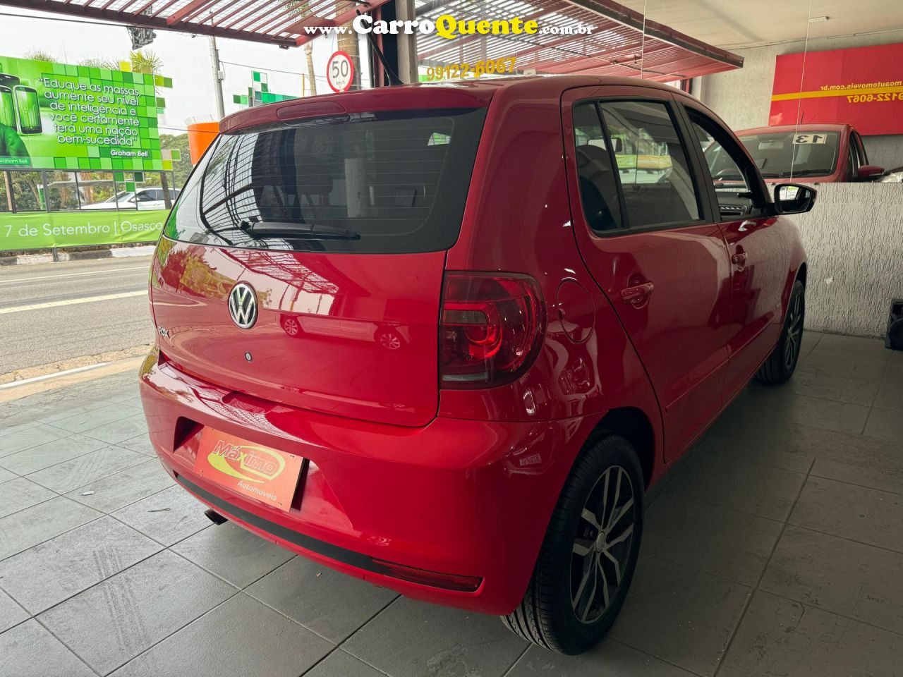 VOLKSWAGEN   FOX 1.0 MI TOTAL FLEX 8V 5P   VERMELHO 2013 1.0 FLEX - Loja