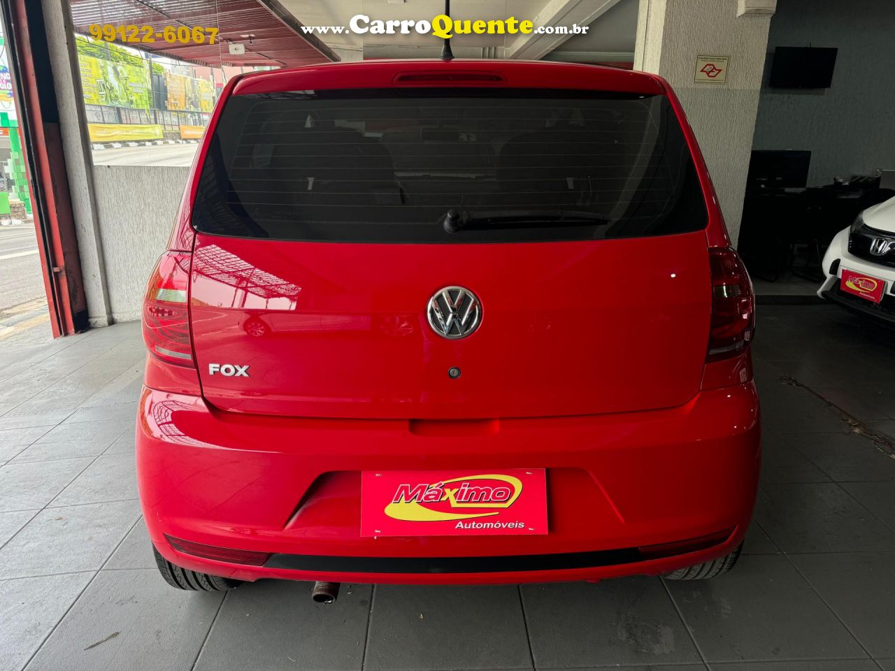 VOLKSWAGEN   FOX 1.0 MI TOTAL FLEX 8V 5P   VERMELHO 2013 1.0 FLEX - Loja