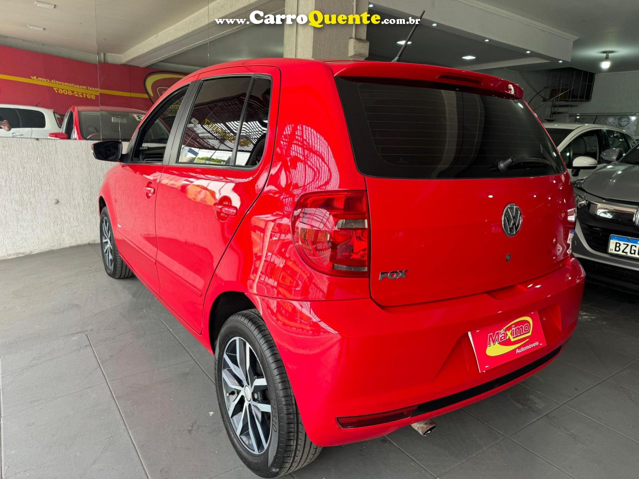 VOLKSWAGEN   FOX 1.0 MI TOTAL FLEX 8V 5P   VERMELHO 2013 1.0 FLEX - Loja