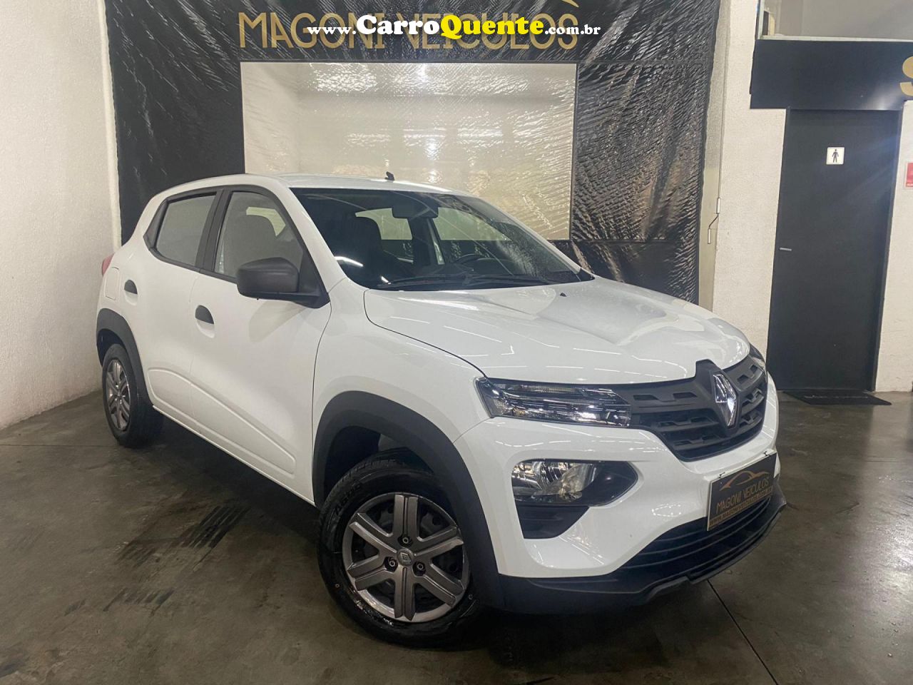 RENAULT   KWID ZEN 1.0 FLEX 12V 5P MEC.   BRANCO 2023 1.0 FLEX - Loja