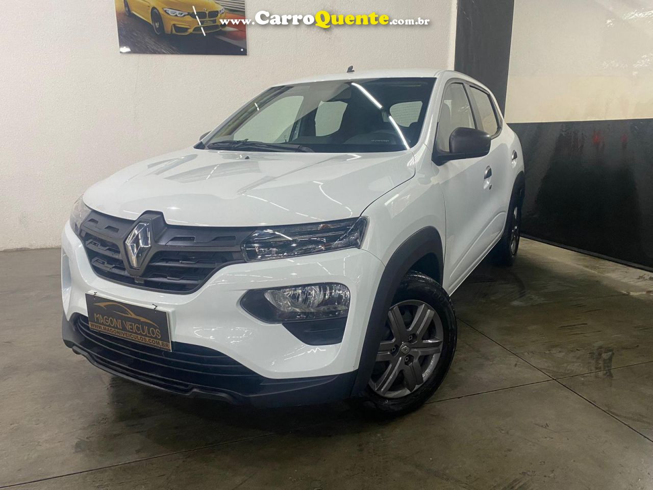 RENAULT   KWID ZEN 1.0 FLEX 12V 5P MEC.   BRANCO 2023 1.0 FLEX - Loja