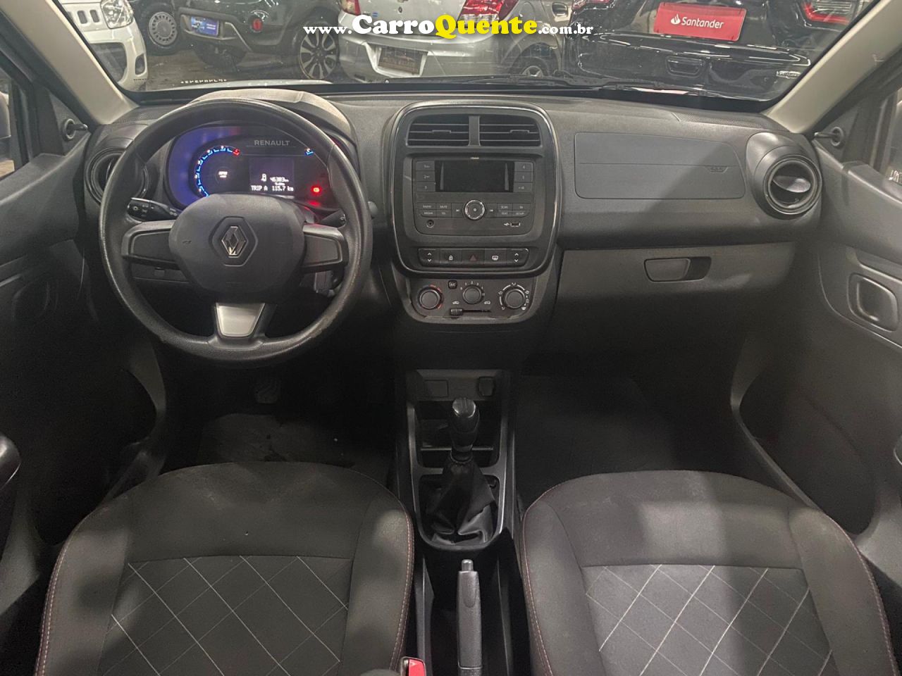 RENAULT   KWID ZEN 1.0 FLEX 12V 5P MEC.   BRANCO 2023 1.0 FLEX - Loja