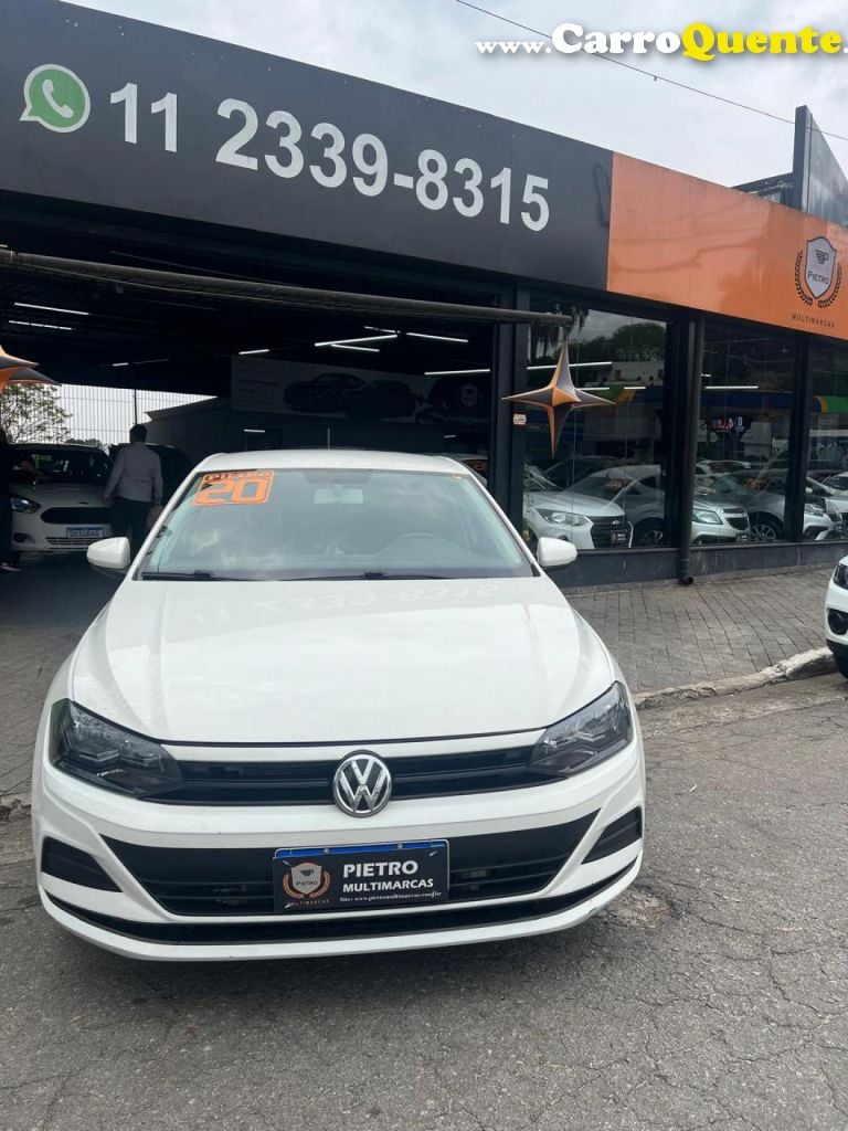 VOLKSWAGEN   POLO 1.6 MSI FLEX 16V 5P   BRANCO 2020 1.6 FLEX - Loja