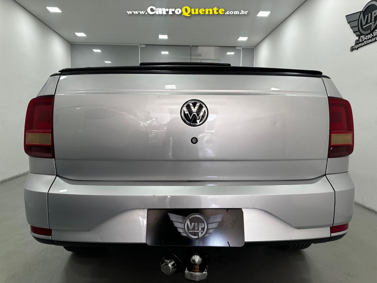 VOLKSWAGEN   SAVEIRO TRENDLINE 1.6 T.FLEX 8V   PRATA 2020 1.6 FLEX - Loja