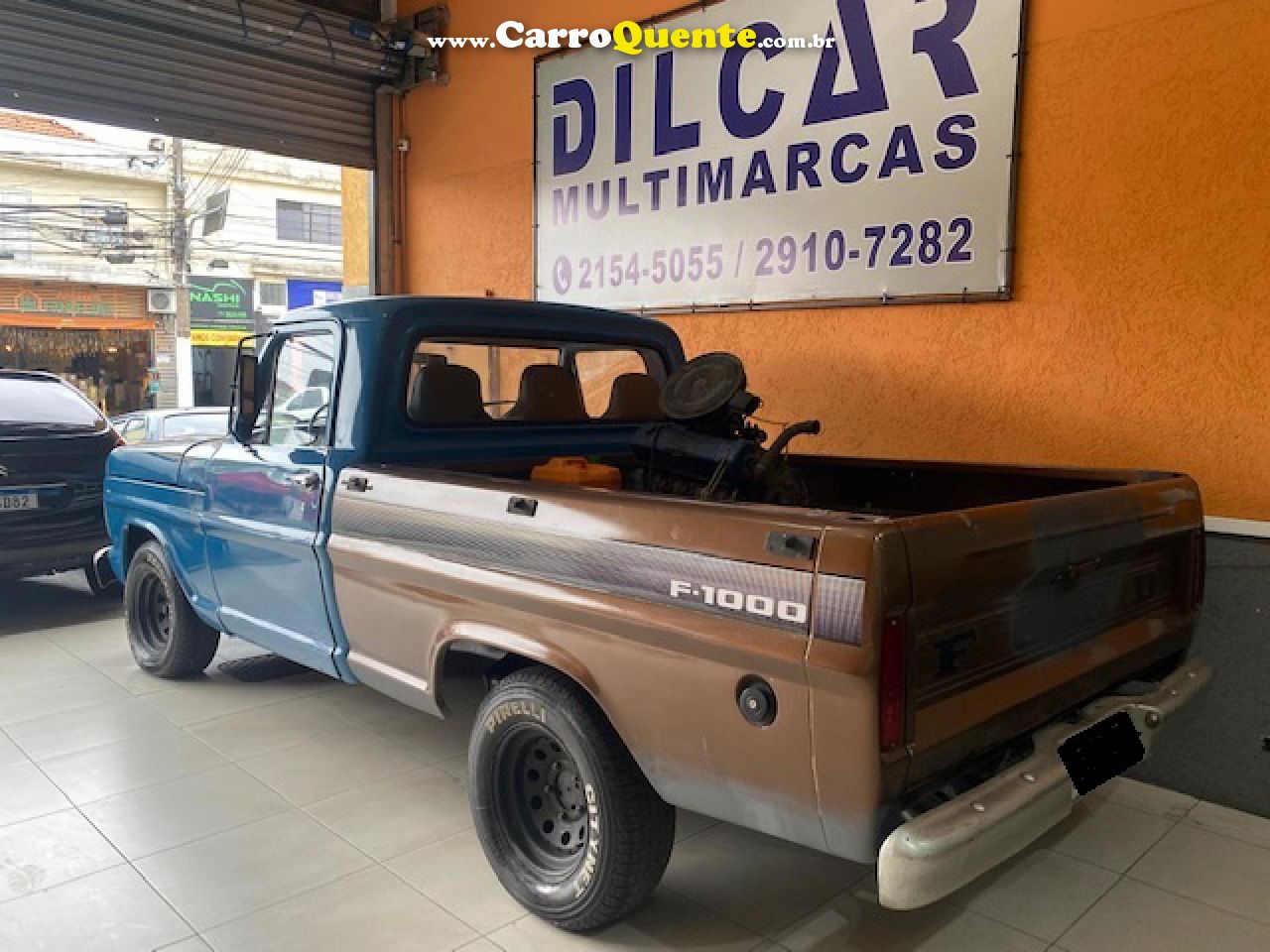 FORD   F 1000   AZUL 1978 V8 GASOLINA - Loja