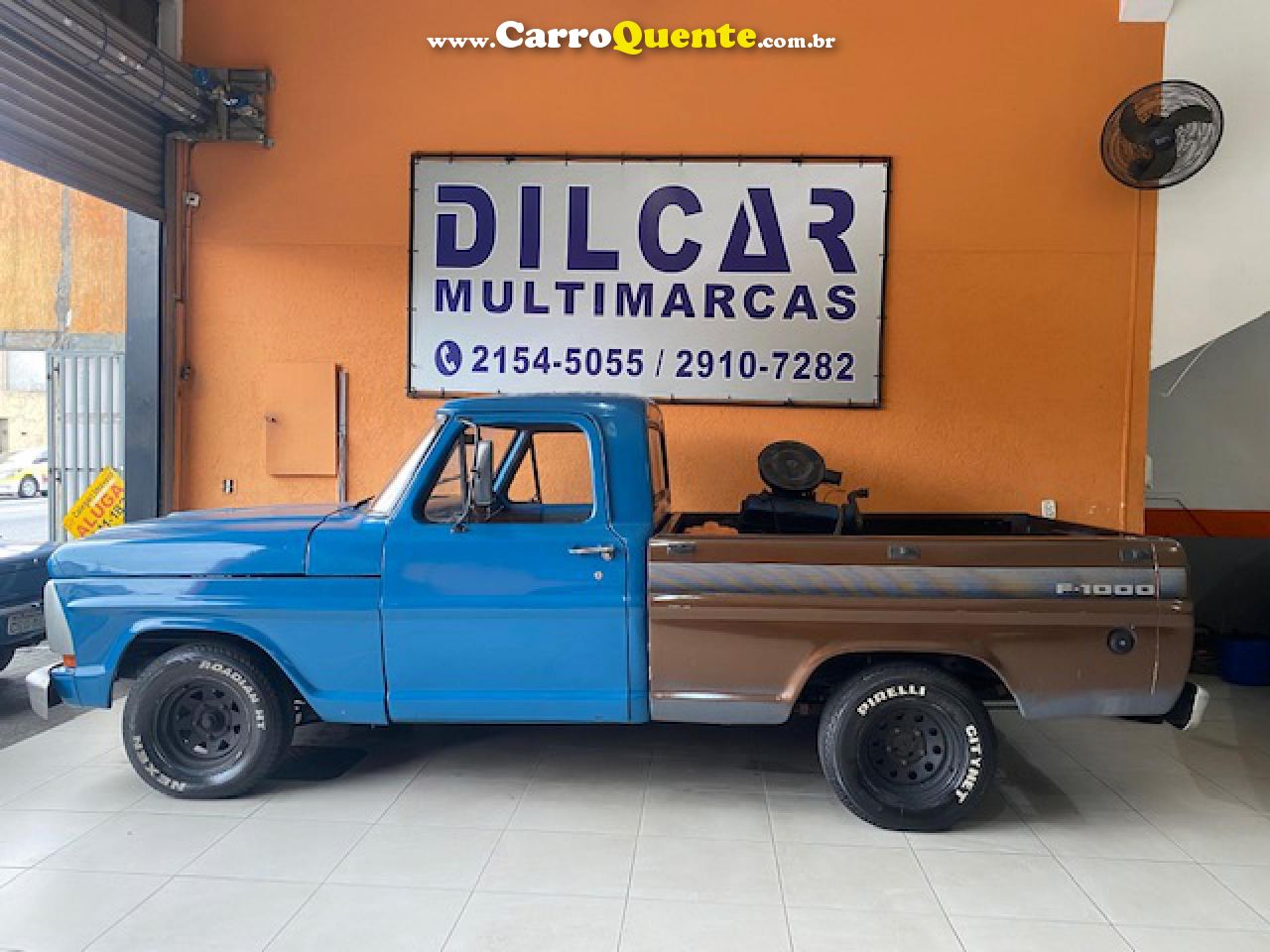 FORD   F 1000   AZUL 1978 V8 GASOLINA - Loja