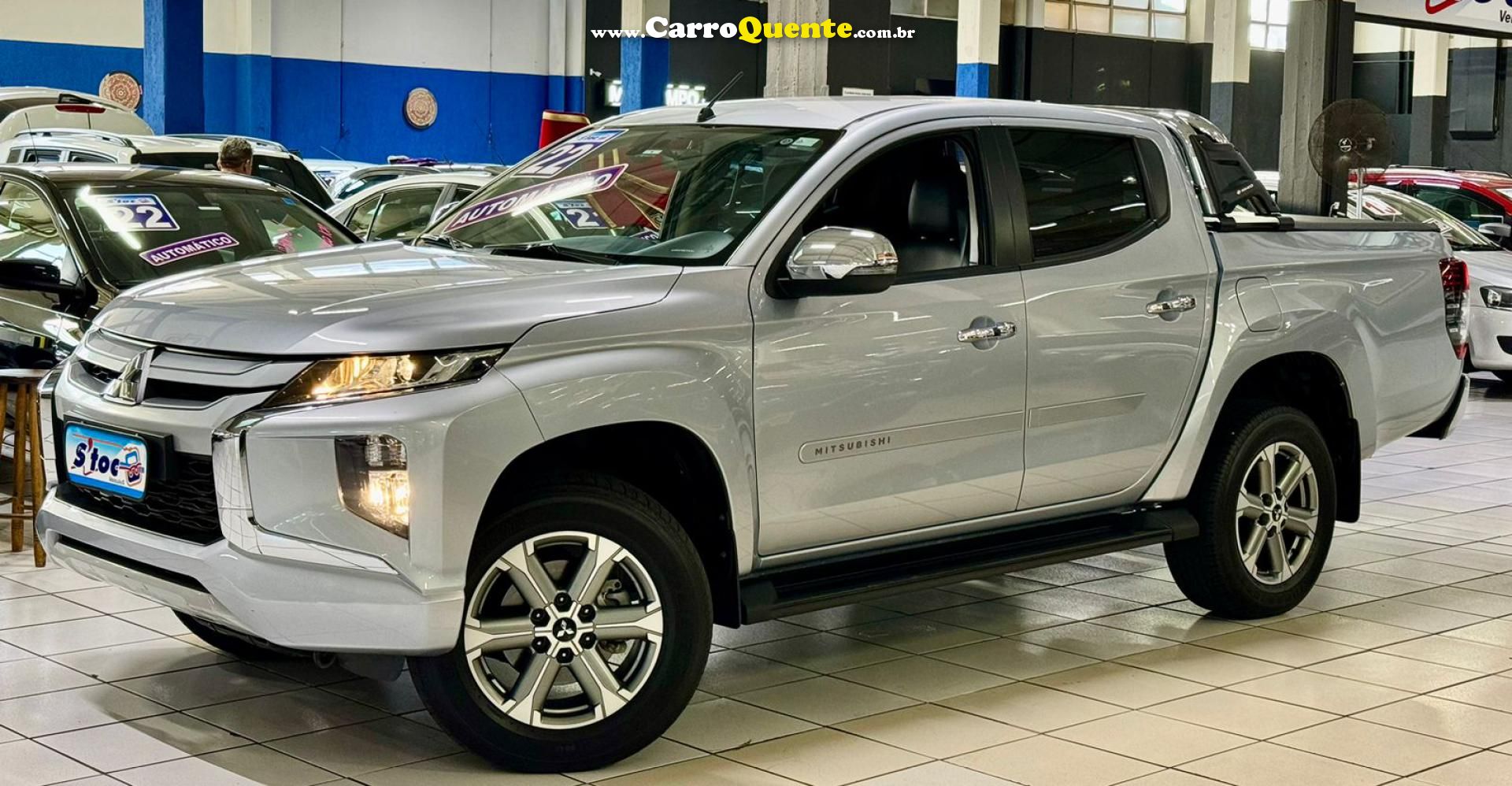 MITSUBISHI   L200 TRITON SPORT HPE 2.4 CD DIESEL AUT.   PRATA 2022 2.4 DIESEL - Loja