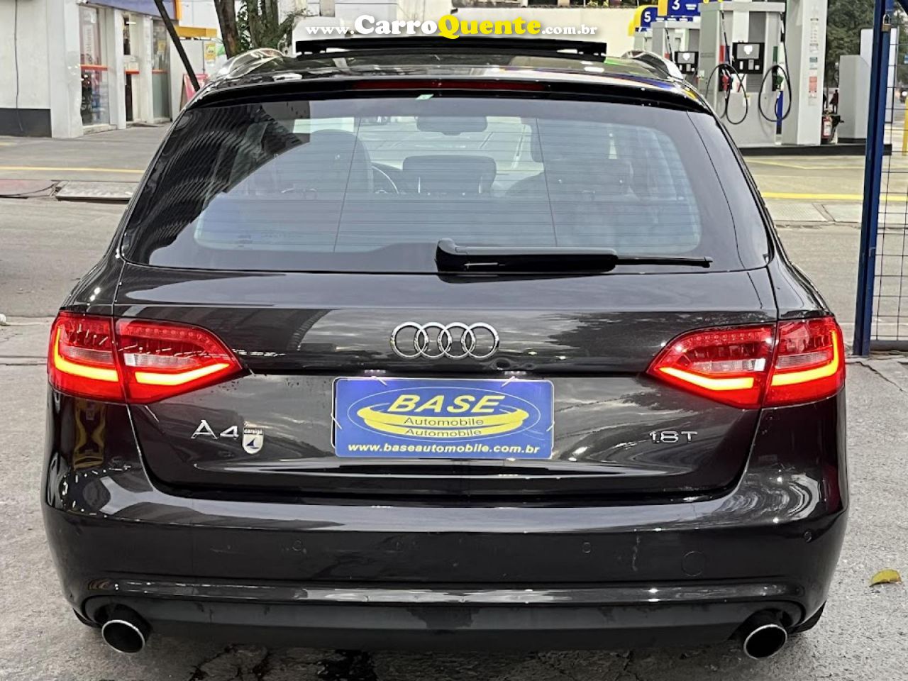 AUDI   A4 1.8 AVANT TURBO TIP. MULTITRONIC   CINZA 2015 1.8 T GASOLINA - Loja