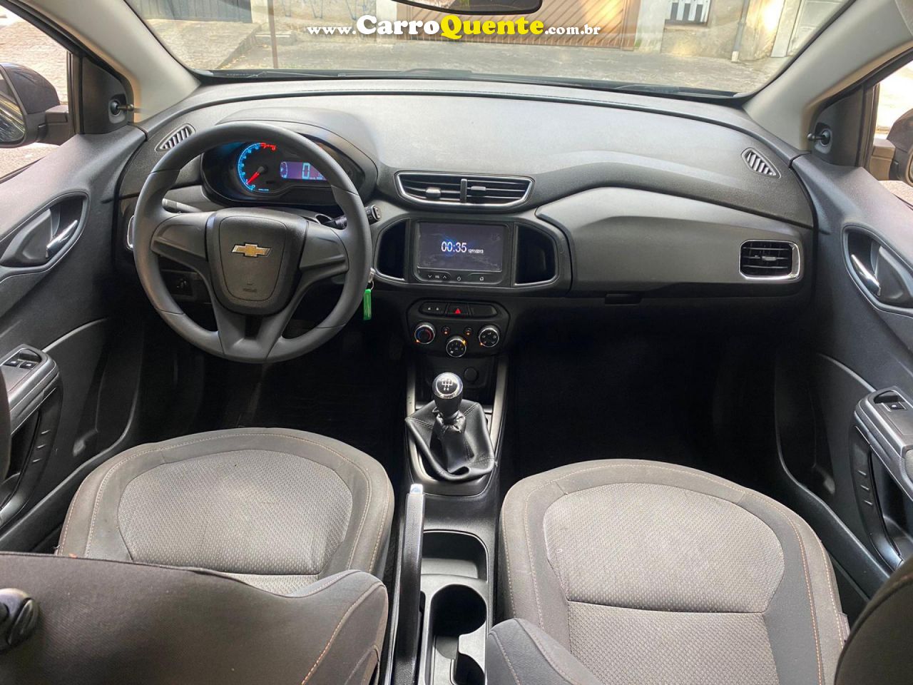 CHEVROLET   ONIX HATCH LT 1.0 8V FLEXPOWER 5P MEC.   PRETO 2013 1.0 FLEX - Loja