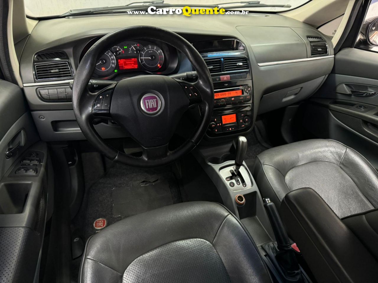 FIAT   LINEA ABSOLUTE 1.91.8 FLEX DUALOGIC 4P   PRETO 2010 1.9 FLEX - Loja