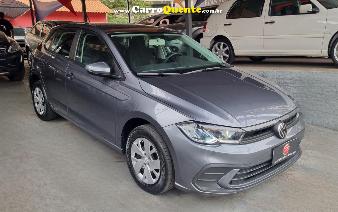 VOLKSWAGEN   POLO 1.0 MPI FLEX 12V 5P   CINZA 2024 1.0 FLEX - Loja