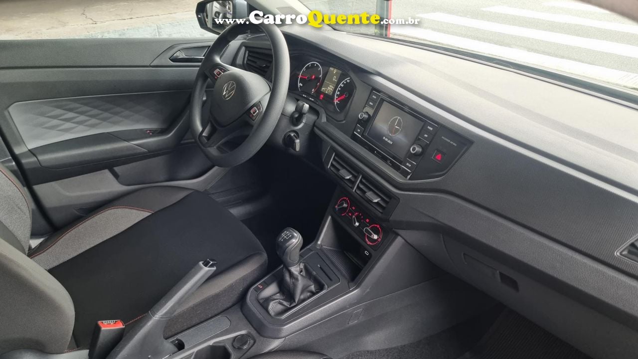 VOLKSWAGEN   POLO 1.0 MPI FLEX 12V 5P   CINZA 2024 1.0 FLEX - Loja