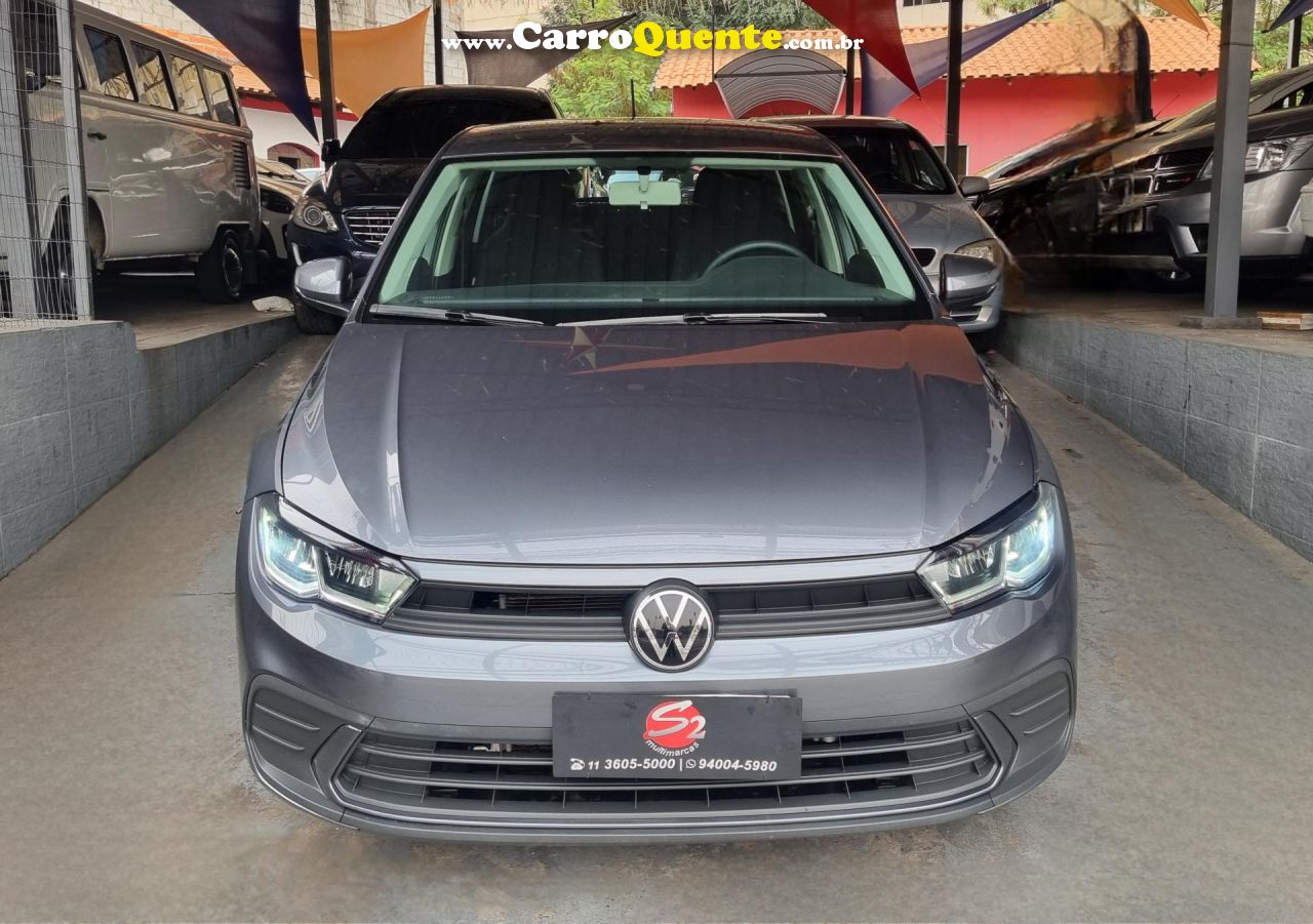 VOLKSWAGEN   POLO 1.0 MPI FLEX 12V 5P   CINZA 2024 1.0 FLEX - Loja