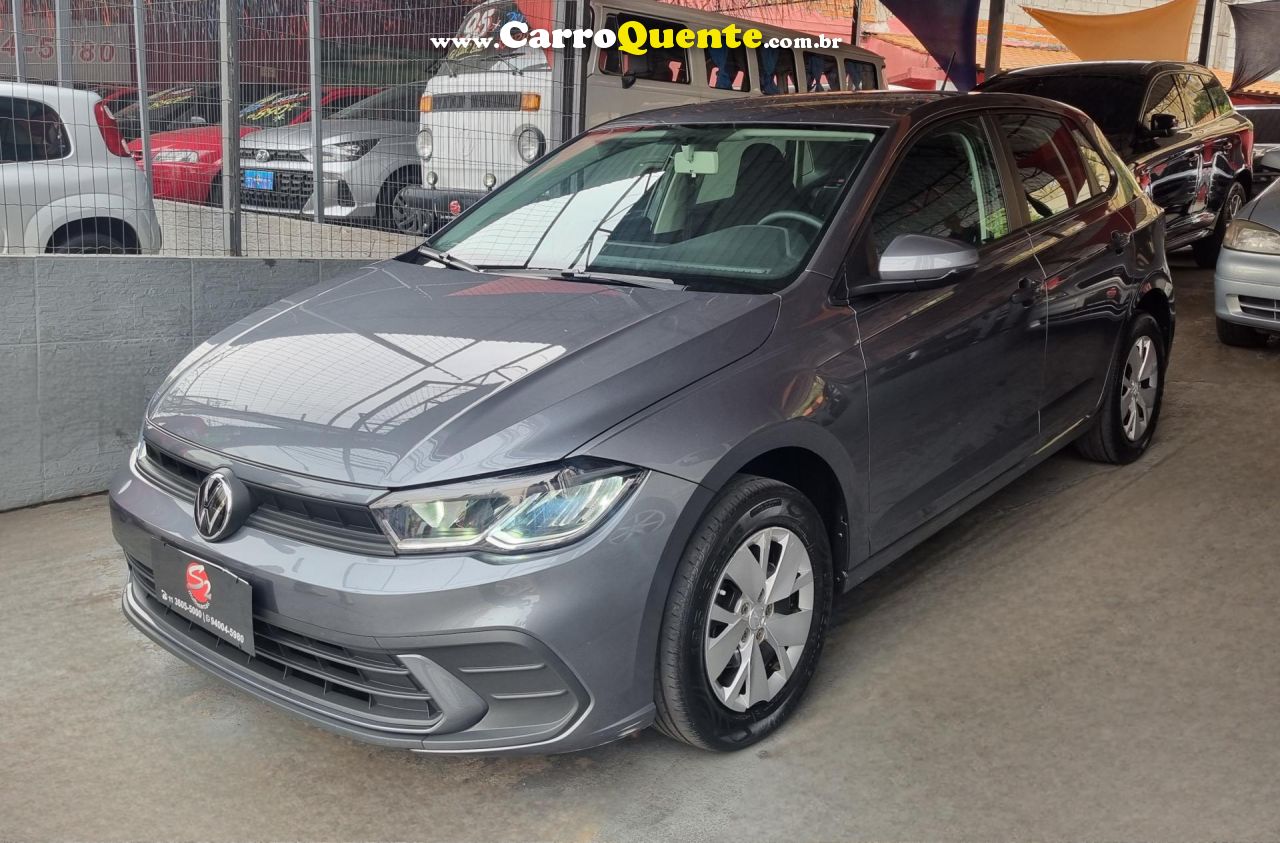 VOLKSWAGEN   POLO 1.0 MPI FLEX 12V 5P   CINZA 2024 1.0 FLEX - Loja