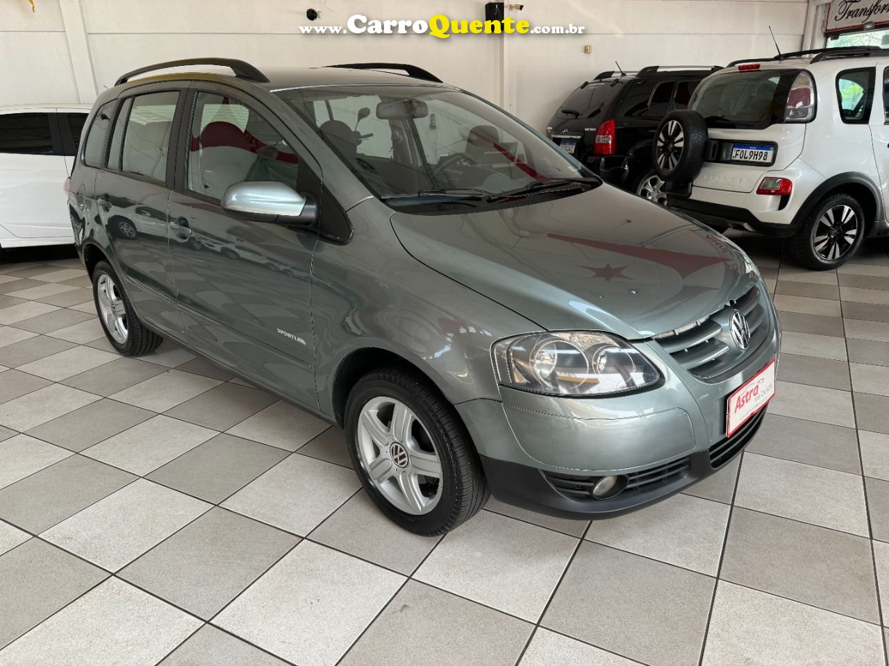 SpaceFox Sportline 1.6 8V (Flex) 2009/2008 Volkswagen - Loja