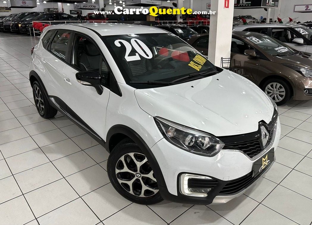 Captur Intense 2.0 Flex 2020 - Bancos em Couro - Loja