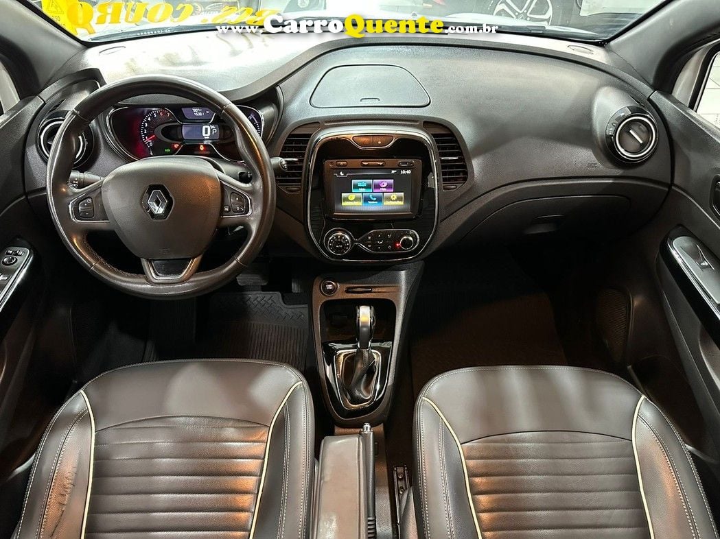 Captur Intense 2.0 Flex 2020 - Bancos em Couro - Loja