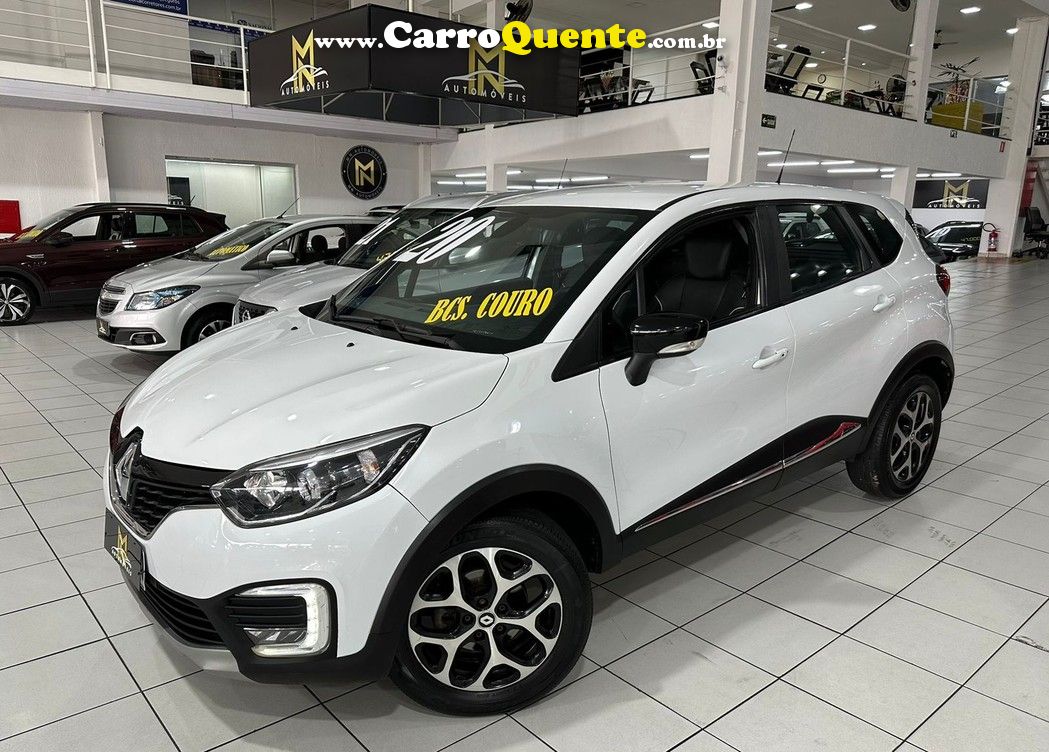 Captur Intense 2.0 Flex 2020 - Bancos em Couro - Loja