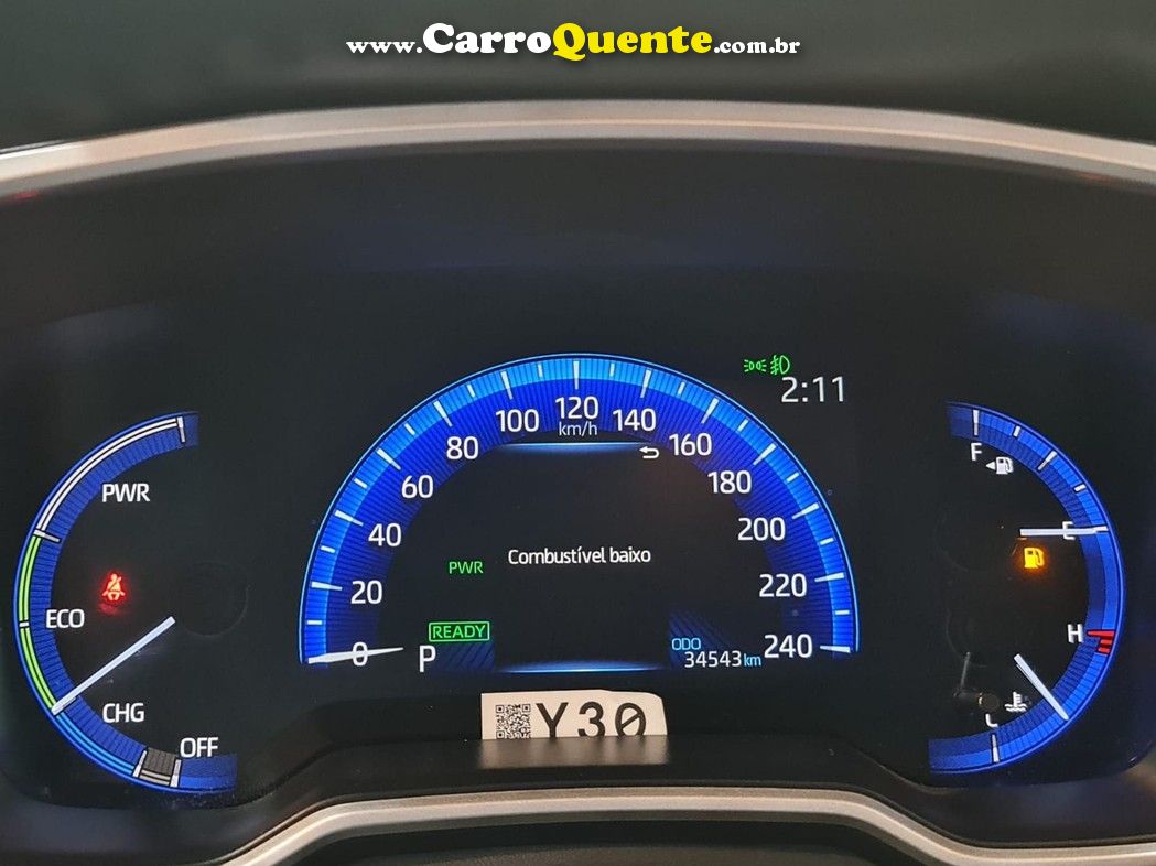 1.8 VVT-I ALTIS PREMIUM HIBRIDO 34 MIL KM APENAS ! - Loja