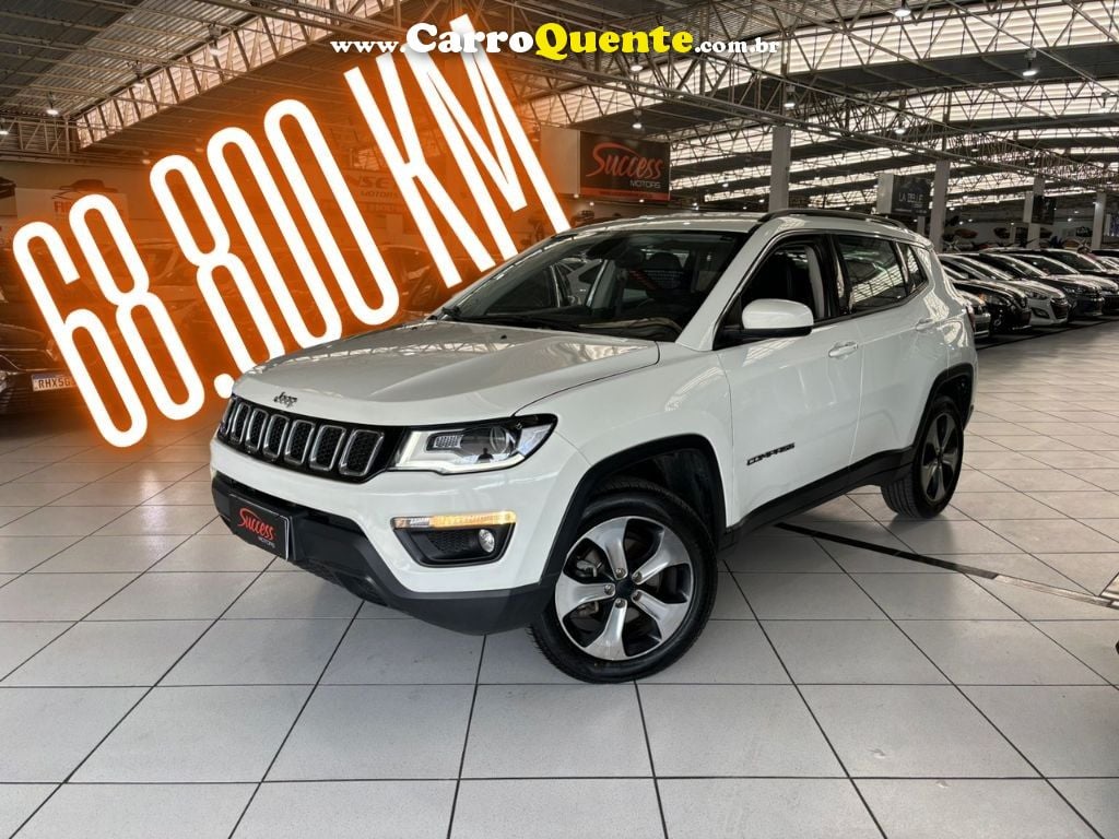 Jeep Compass 2.0 Longitude 16v Flex Automático Só 68.800 Km - Loja