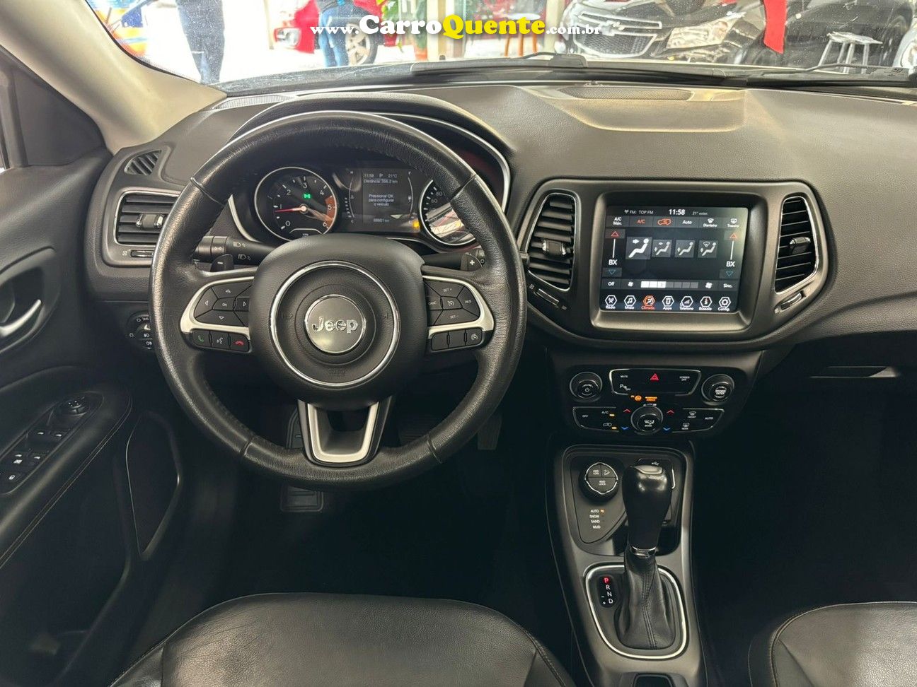 Jeep Compass 2.0 Longitude 16v Flex Automático Só 68.800 Km - Loja