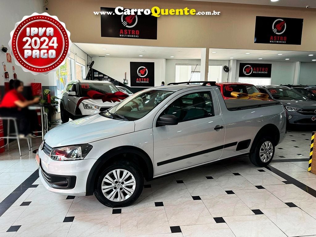 VOLKSWAGEN SAVEIRO 1.6 MI TRENDLINE CS 8V - Loja