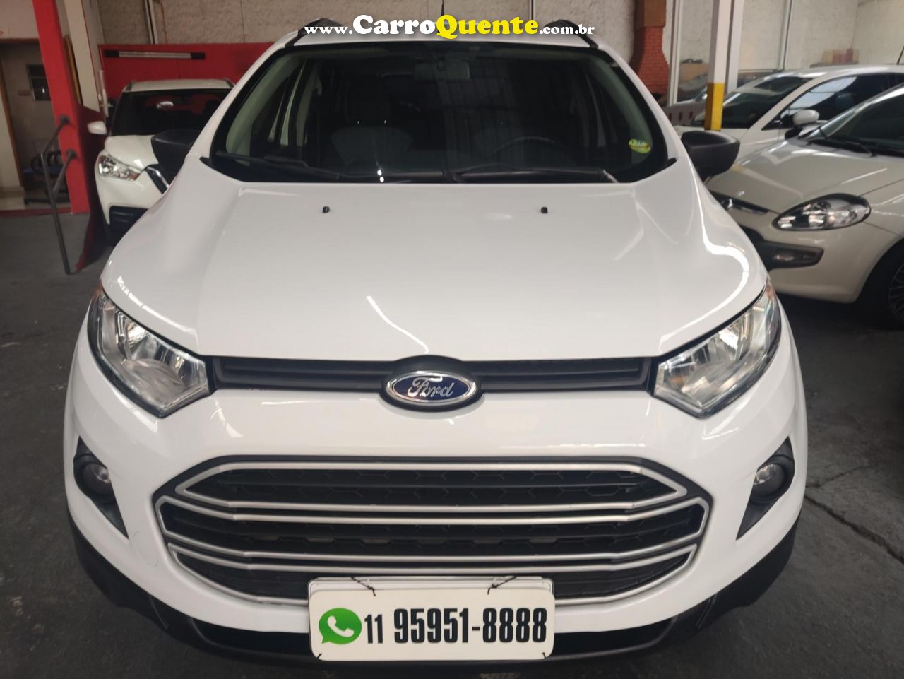 FORD   ECOSPORT SE 2.0 16V FLEX 5P AUT.   BRANCO 2014 2.0 FLEX - Loja