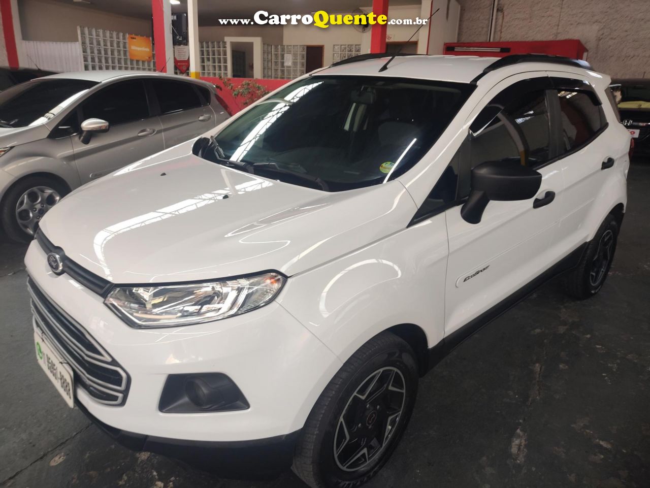 FORD   ECOSPORT SE 2.0 16V FLEX 5P AUT.   BRANCO 2014 2.0 FLEX - Loja