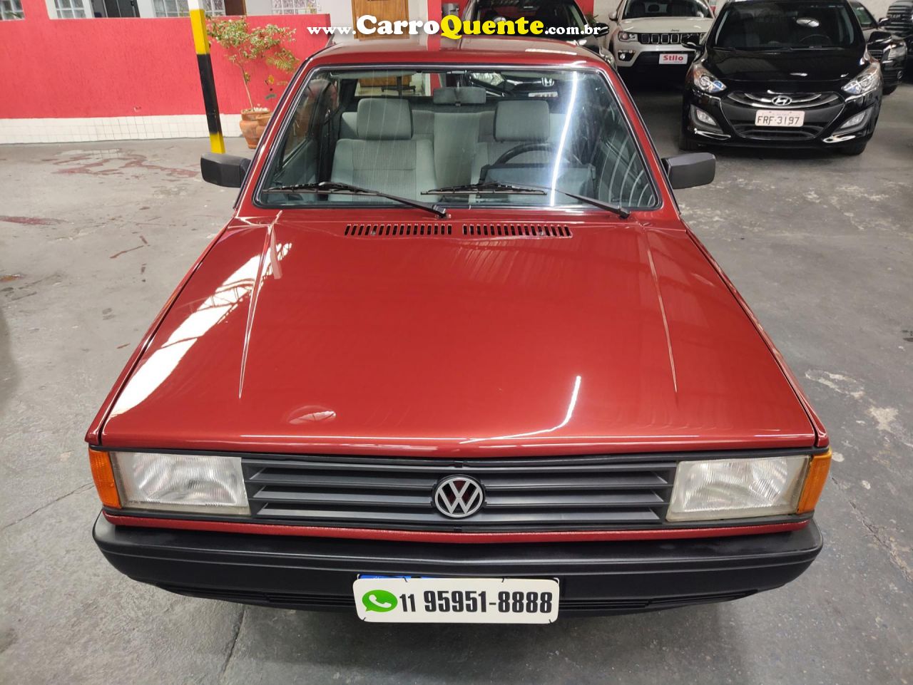 VOLKSWAGEN   VOYAGE GL SPECIAL 1.6 1.8   VERMELHO 1989 1.6 GASOLINA - Loja