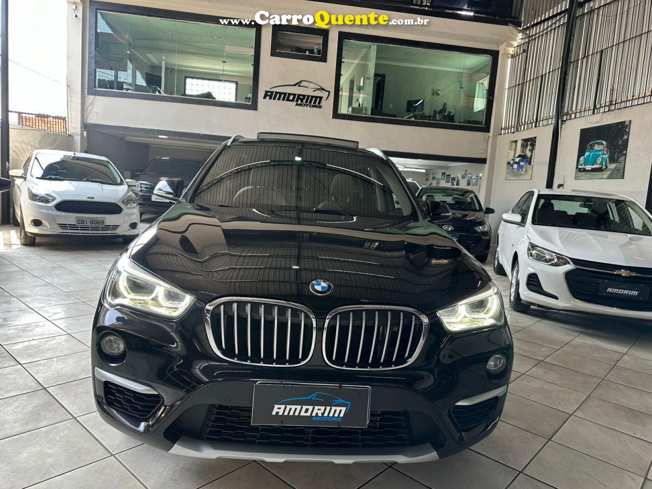 BMW   X1 SDRIVE 20I 2.02.0 TB ACTI.FLEX AUT.   PRETO 2019 F832H742 FLEX - Loja