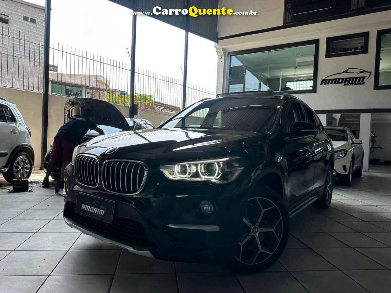 BMW   X1 SDRIVE 20I 2.02.0 TB ACTI.FLEX AUT.   PRETO 2019 F832H742 FLEX - Loja