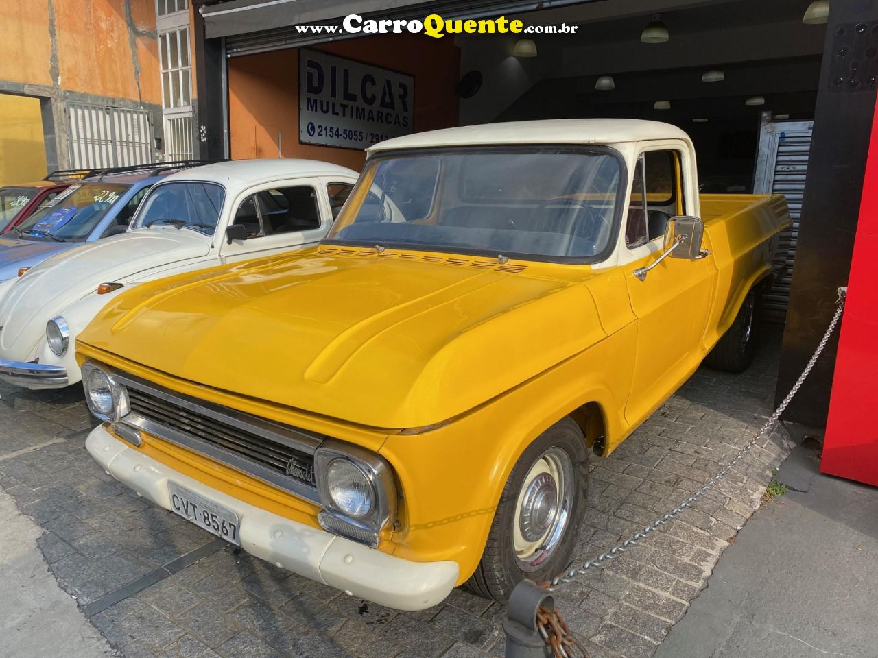 CHEVROLET   C10   AMARELO 1974 6CC GASOLINA - Loja