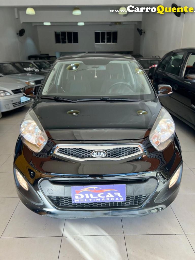 KIA   PICANTO EX 1.11.0 1.0 FLEX MEC.   PRETO 2014 1.0 FLEX - Loja