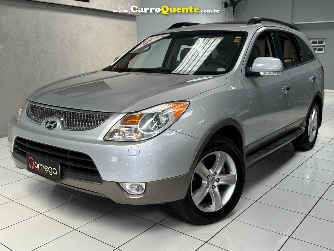 HYUNDAI   VERACRUZ GLS 3.8 4WD AUT.   PRATA 2012 3.8 GASOLINA - Loja