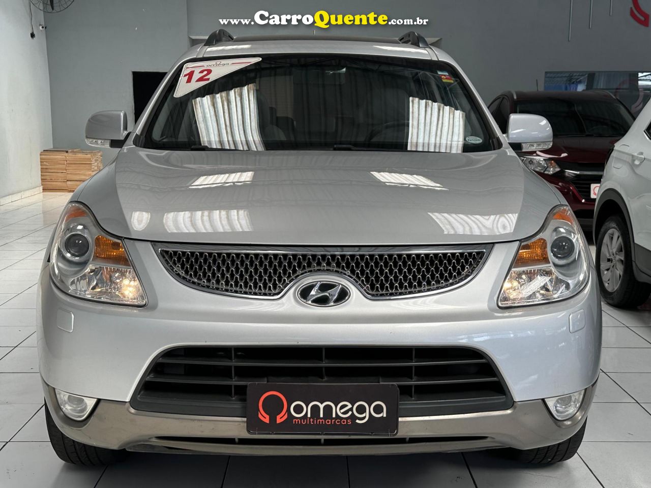 HYUNDAI   VERACRUZ GLS 3.8 4WD AUT.   PRATA 2012 3.8 GASOLINA - Loja