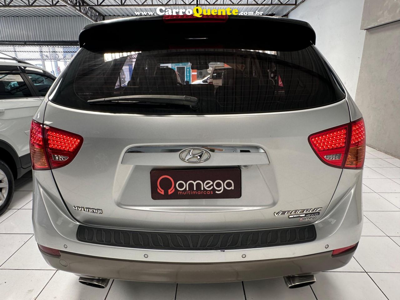 HYUNDAI   VERACRUZ GLS 3.8 4WD AUT.   PRATA 2012 3.8 GASOLINA - Loja