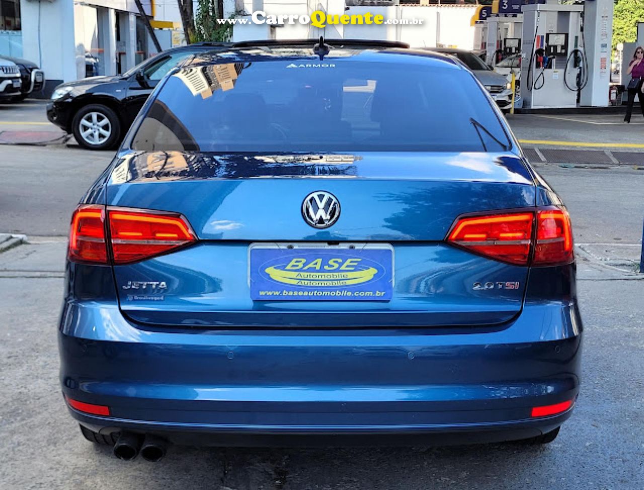 VOLKSWAGEN   JETTA HIGHLINE 2.0 TSI 16V 4P TIPTRONIC   AZUL 2017 2.0 GASOLINA - Loja